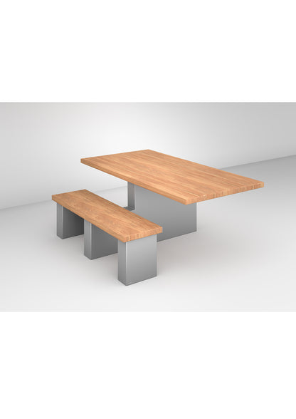 VESETTI dining table with bench art615