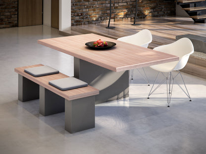 VESETTI dining table with bench art615