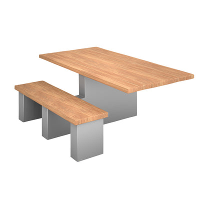 VESETTI dining table with bench art615