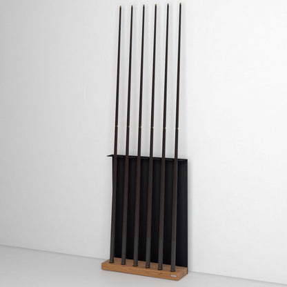 VESETTI Design Pool Cue Rack qs art515