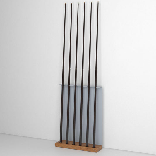 VESETTI Design Pool Cue Rack qs art515