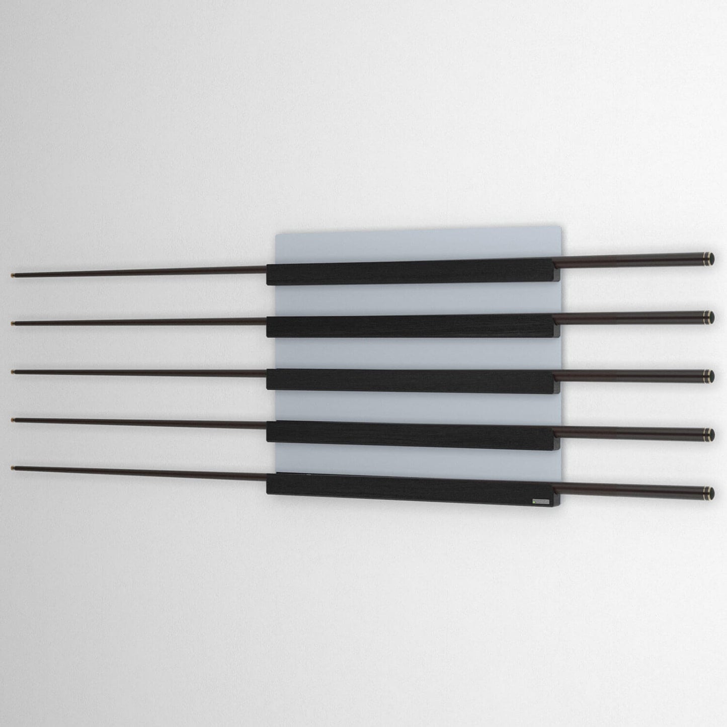 VESETTI Design Pool Cue Wall Rack qs art516