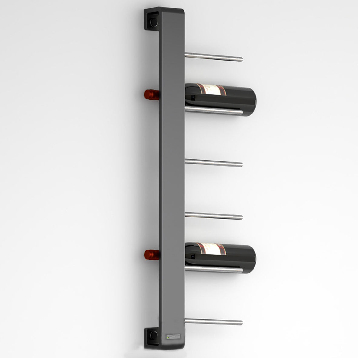 VESETTI Design Wine Rack wall-mounted col art583